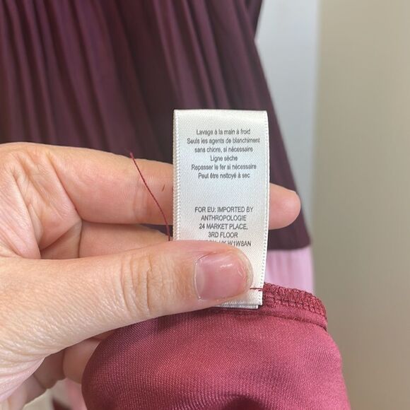 🅢🅐🅛🅔 Anthropologie Cobie Colorblocked Midi Dress 👗   Current Air - Picture 8 of 10